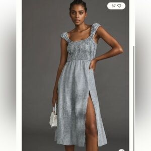 Reformation Tavi linen dress